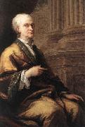 THORNHILL, Sir James Sir Isaac Newton art USA oil painting artist